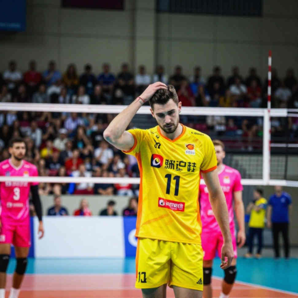 ৩৪-৩২ থেকে ২৫-১৮: সার্ভ লাইনে যেখানে চ্যাম্পিয়ন ভেঙে পড়ল